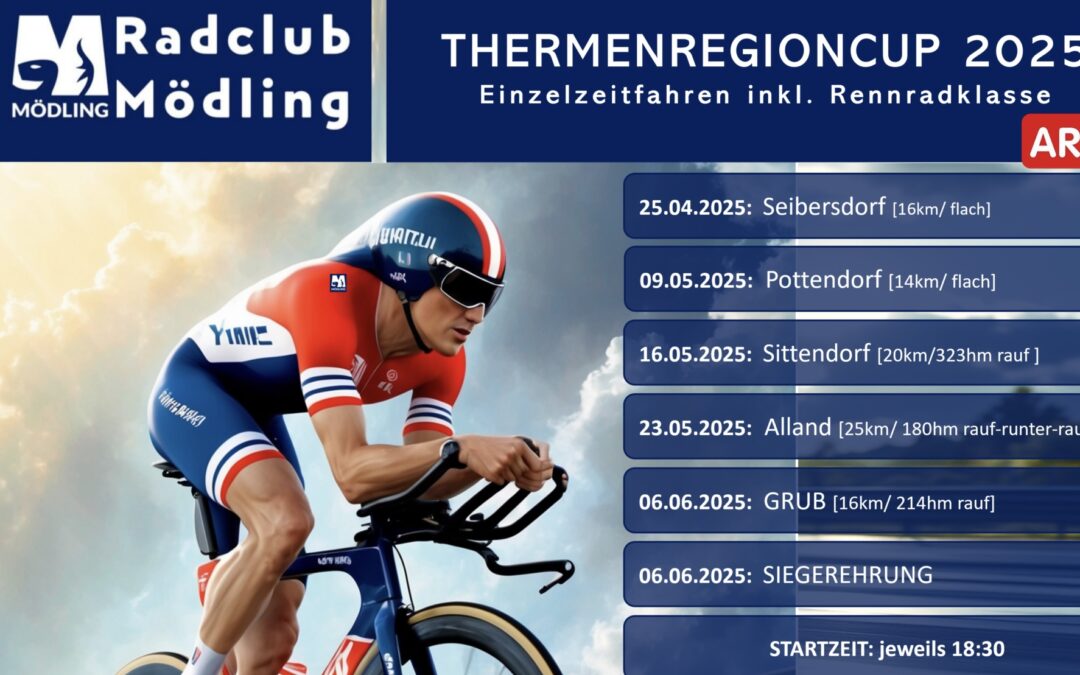 Thermenregion Cup 2025 Rennen 3 – Sittendorf-Hochroterd am 16.5.2025